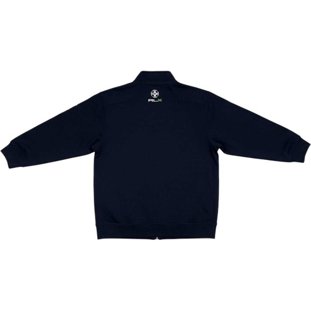 RLX Ralph Lauren Mens Navy Full Zip Up Track Jacket‎ Athletic Casual Size Large - Picture 6 of 11